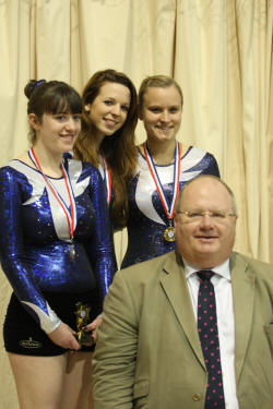 Eric Pickles with O15 E team